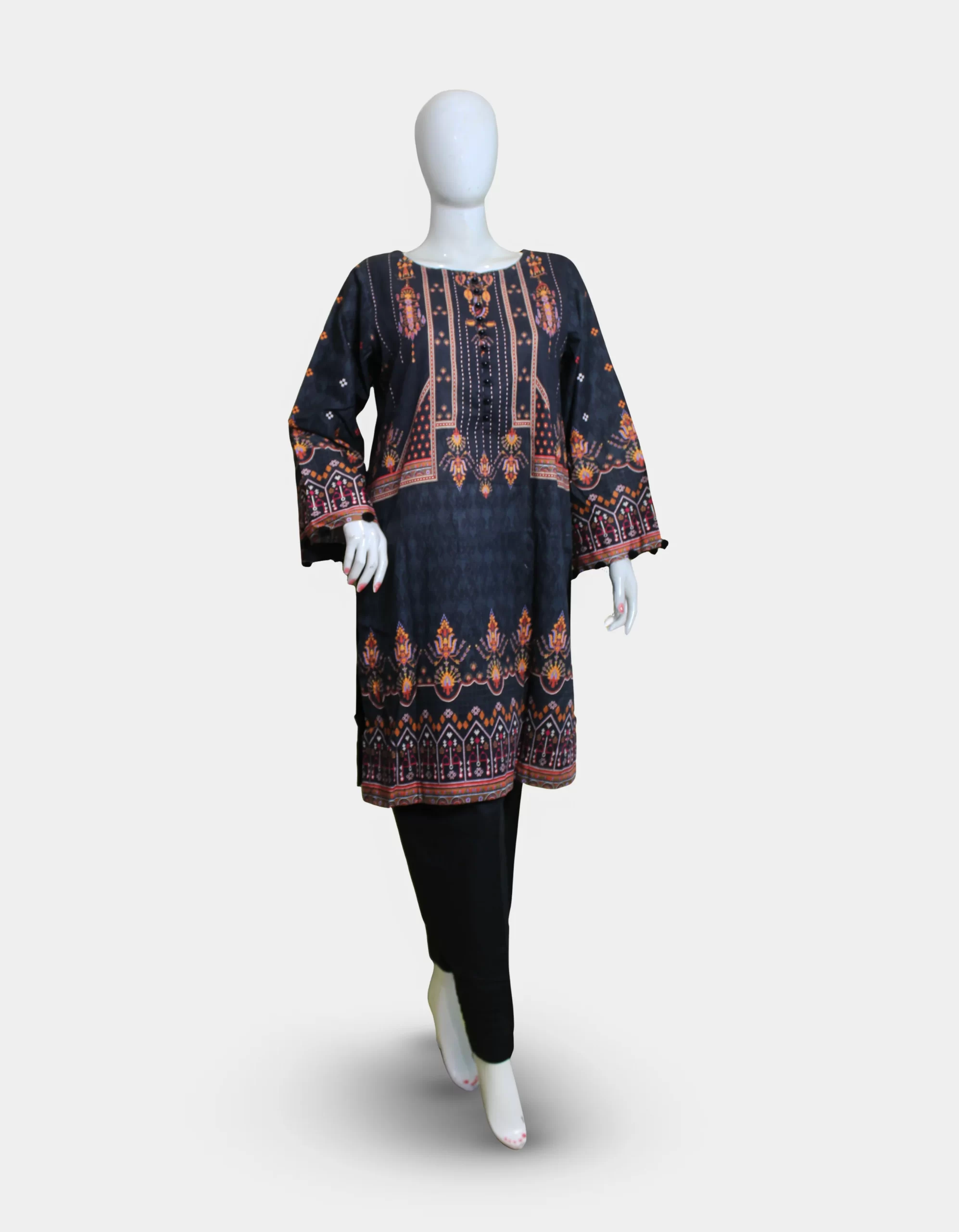 2 Piece Dress Khaddar