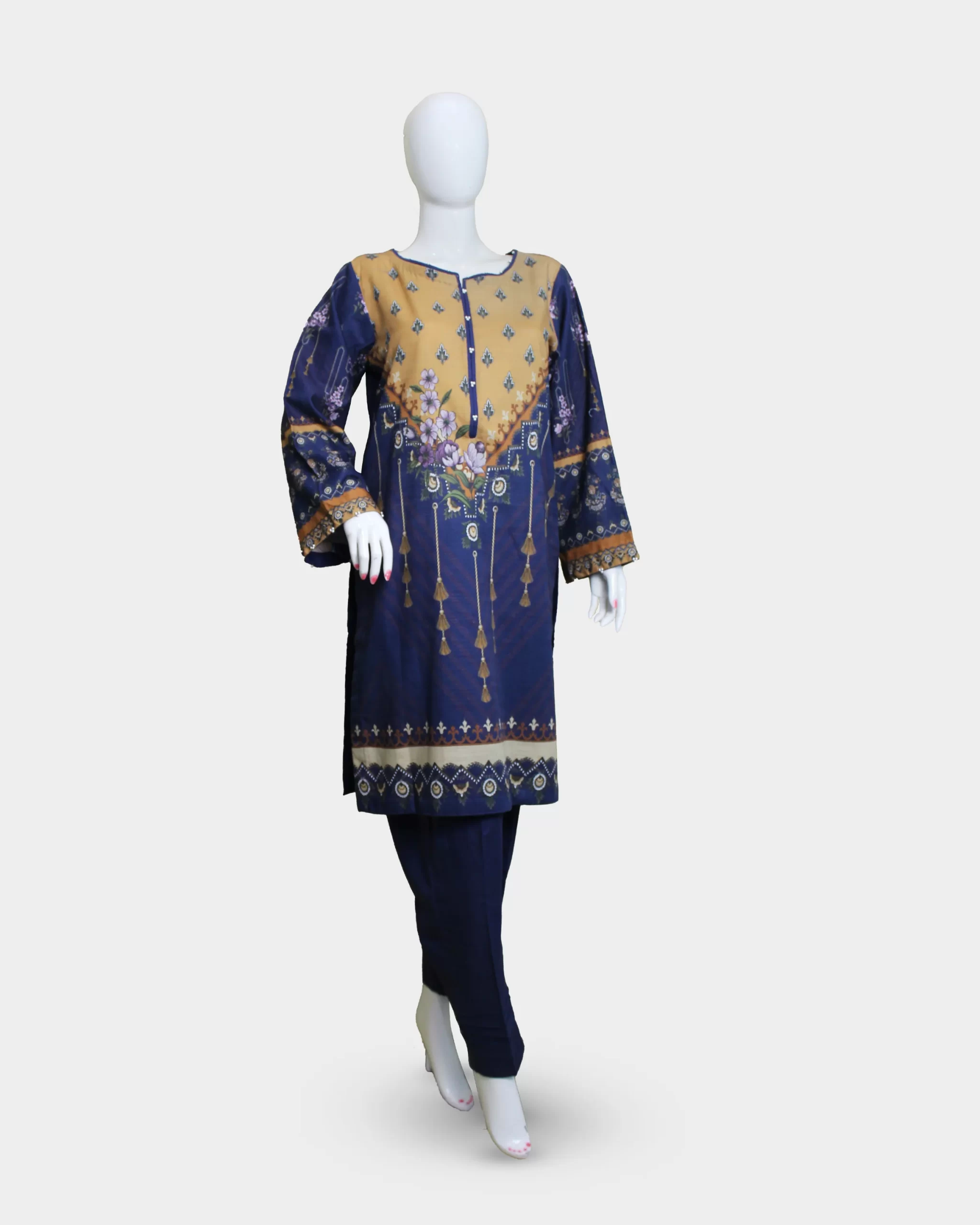 2 Piece Dress Khaddar HK-V714 Great Khaddar Collection